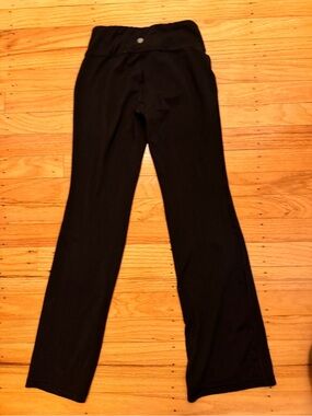 Athleta Girl Black Chit Chat High Rise  Flare Pant